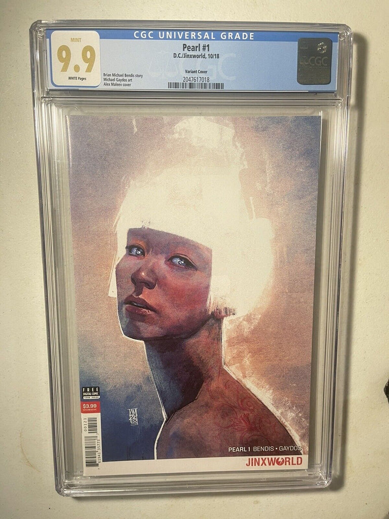 Pearl 1 Maleev Variant CGC 9.9 DC Comics