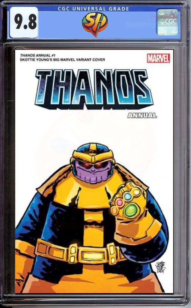 Thanos Annual 1 Skottie Young Variant CGC 9.8 Pre-Sale