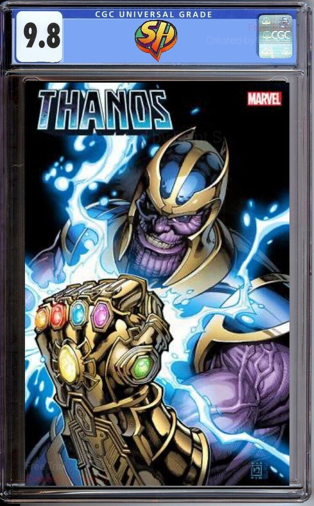 Thanos Annual 1 Hardin Foil Variant CGC 9.8 Pre-Sale