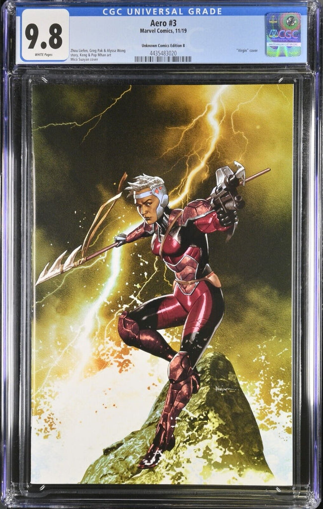 Aero 3 Suayan Virgin Variant CGC 9.8