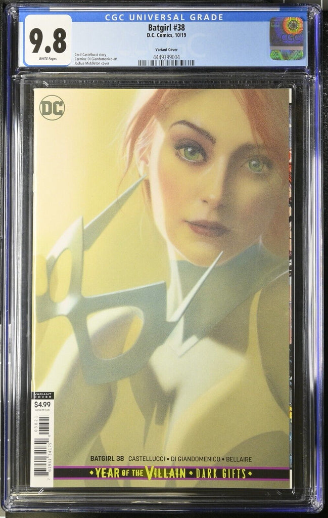 Batgirl 38 Middleton Variant CGC 9.8 DC Comics