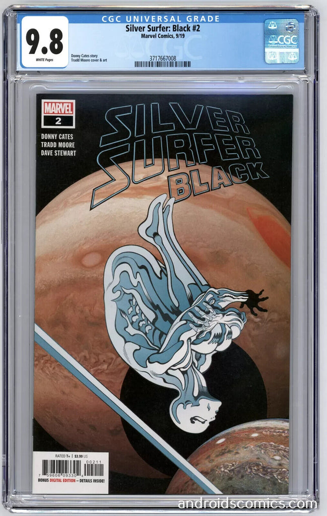 Silver Surfer Black 2 Cover A CGC 9.8 Marvel Comics