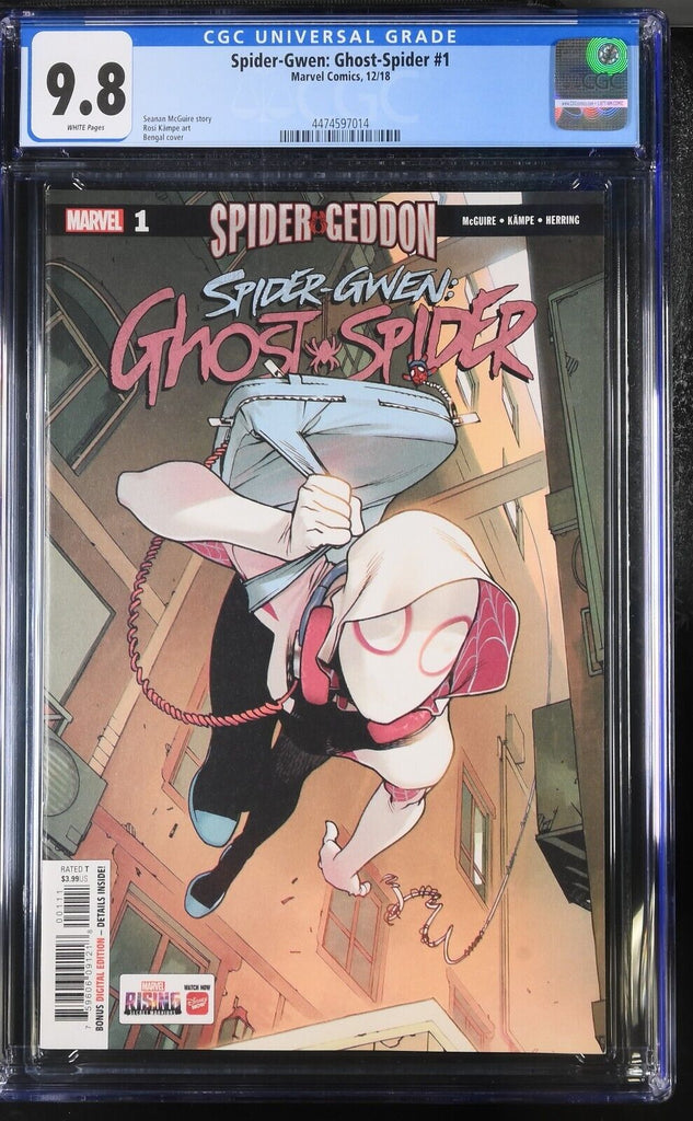 Spider-Gwen Ghost Spider 1 Cover A CGC 9.8 Marvel Comics