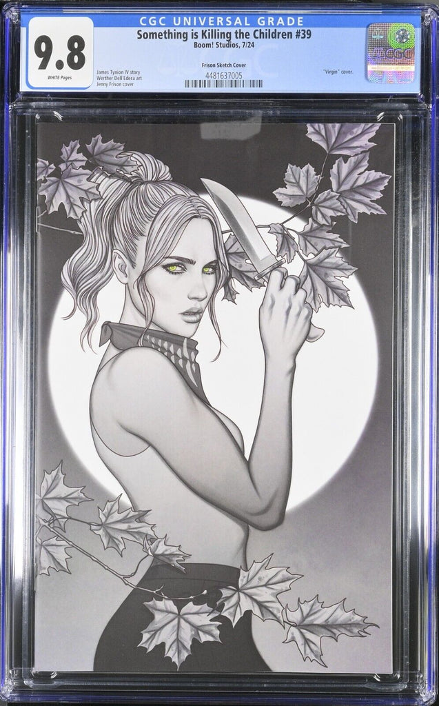 Something is Killing the Children 39 Frison 1:25 BW Variant CGC 9.8 Boom!