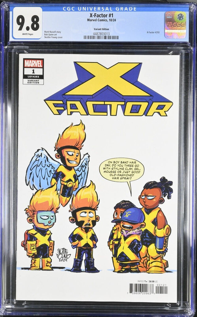 X-Factor 1 Skottie Young Variant CGC 9.8 CGC 9.8 Marvel Comics