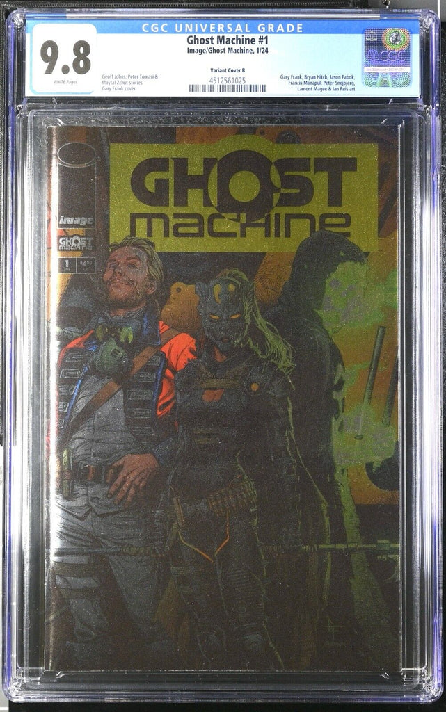 Ghost Machine 1 Foil Variant CGC 9.8 Image Comics