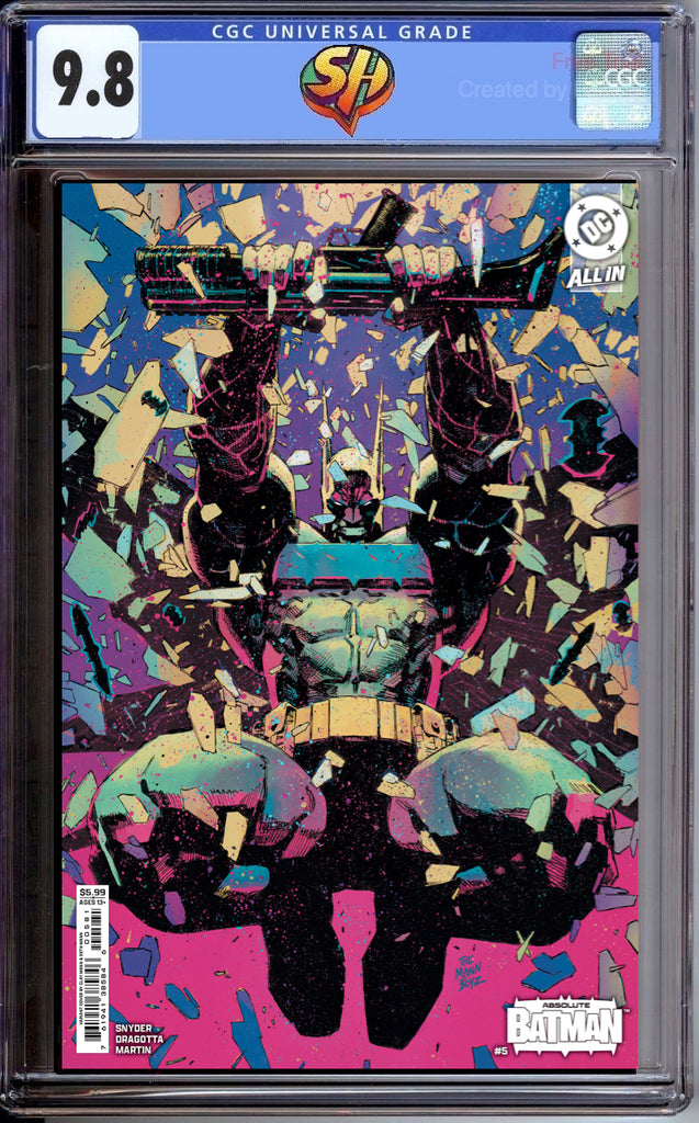 Absolute Batman 5 Cover F Mann CGC 9.8 Pre-Sale