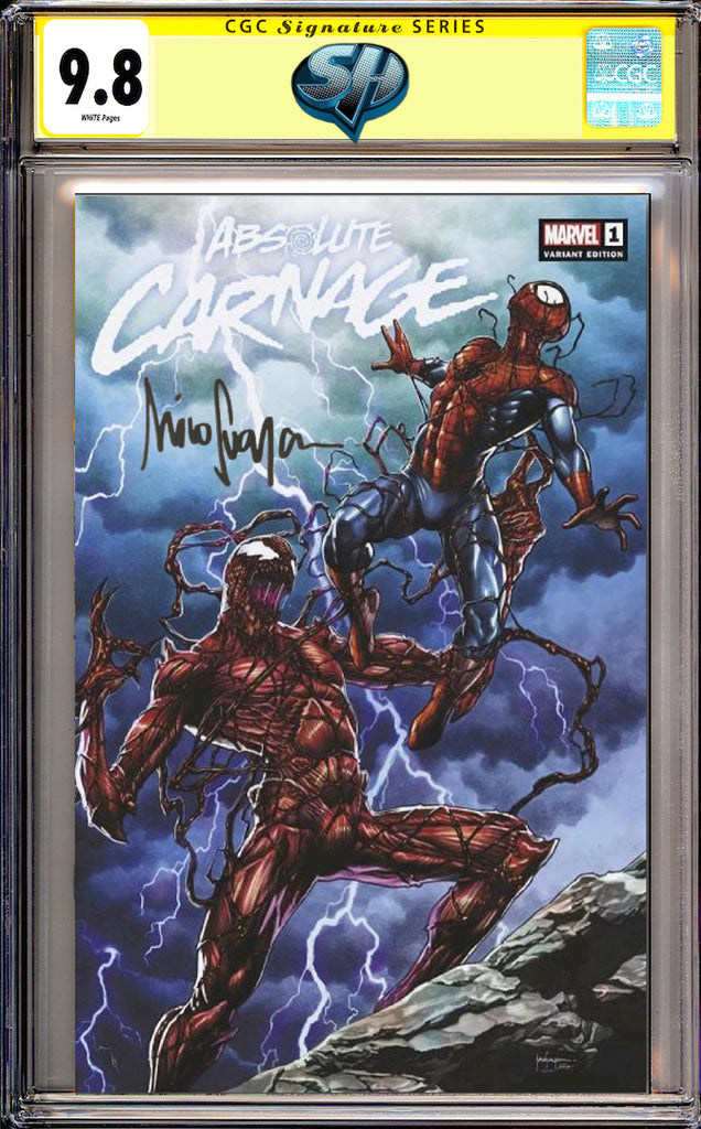 Absolute Carnage 1 Mico Suayan Variant CGC 9.8 SS