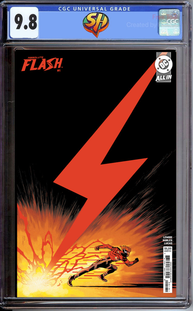 Ultimate Flash 1  Shalvey Variant CGC 9.8 Pre-Sale