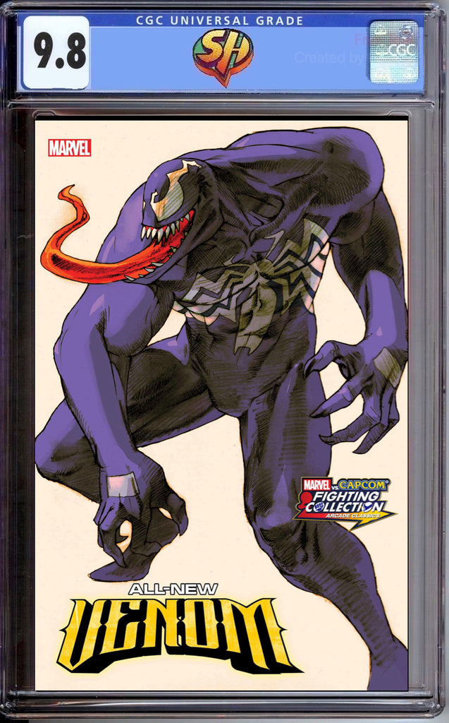 All New Venom 1 Bengus Marvel vs Capcom Variant CGC 9.8 Pre-Sale