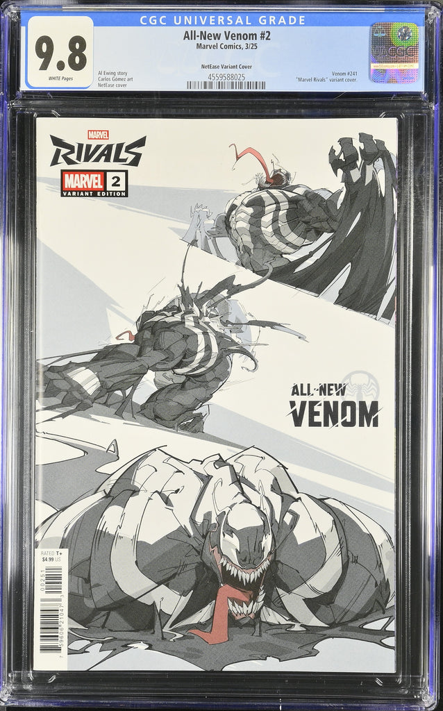 All-New Venom 2 Netease Variant CGC 9.8