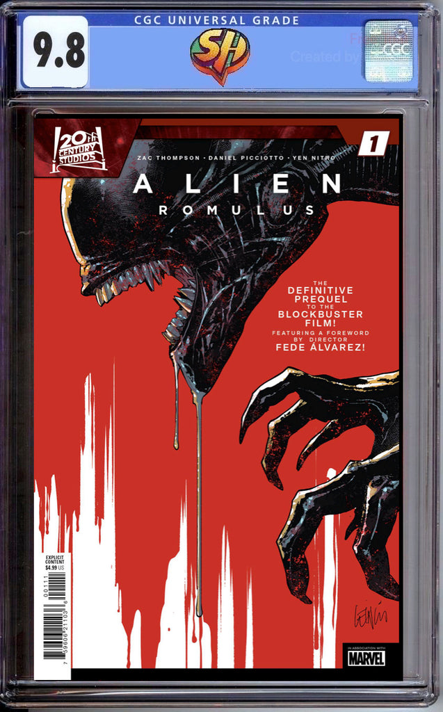 Alien Romulus Annual 1 Cover A CGC 9.8 Pre-Sale