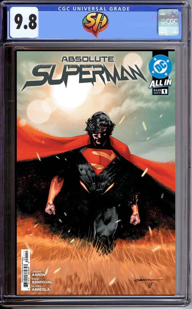 Absolute Superman 1 Cover A CGC 9.8 Pre-Sale