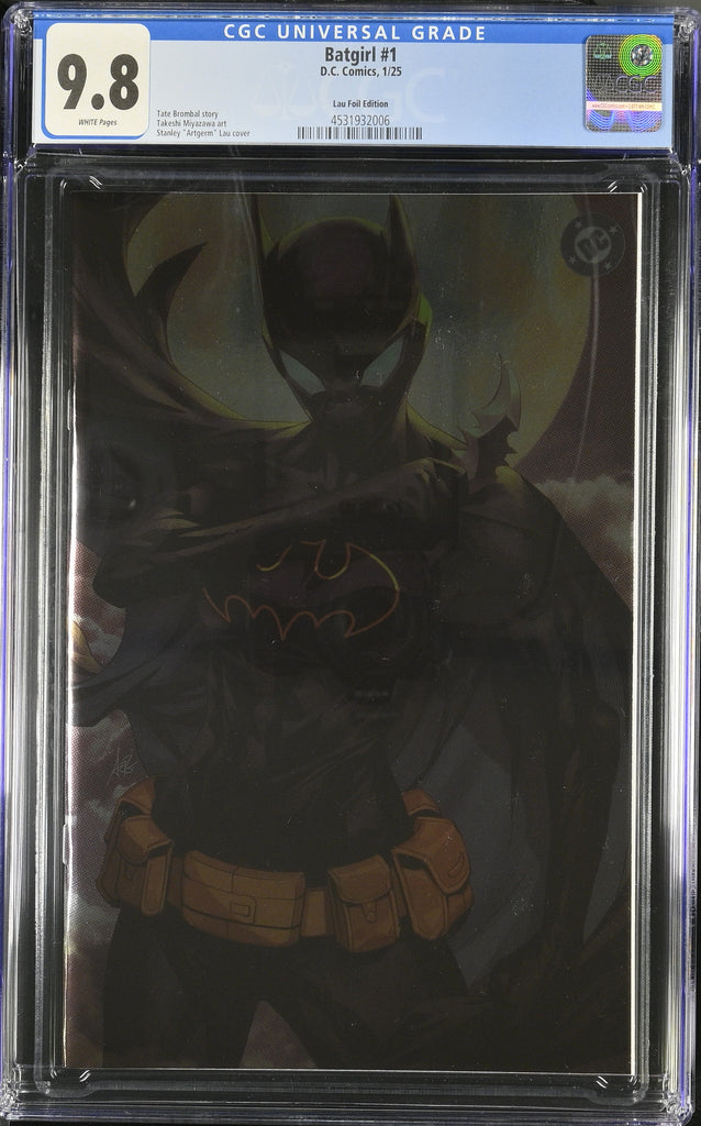 Batgirl 1 Artgerm Foil Variant CGC 9.8