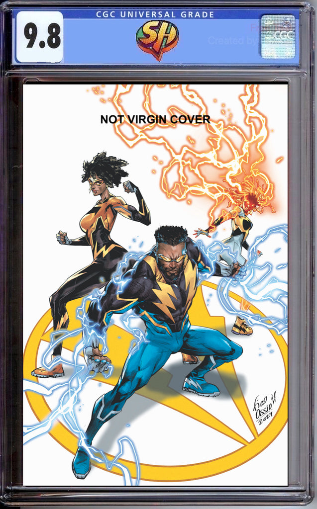 Black Lightening 1 Cover A CGC 9.8 Pre-Sale