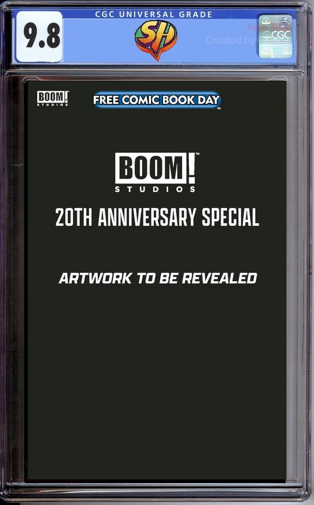 Boom Studios 20th Anniversary FCDB 2025 CGC 9.8 Pre-Sale