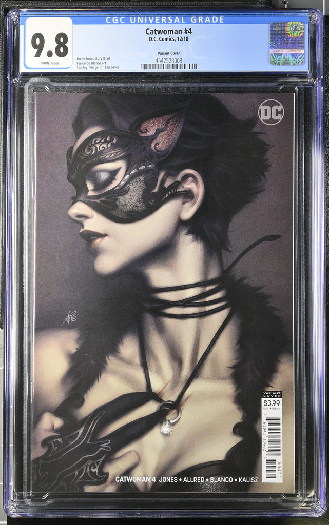 Catwoman 4 Artgerm Variant CGC 9.8