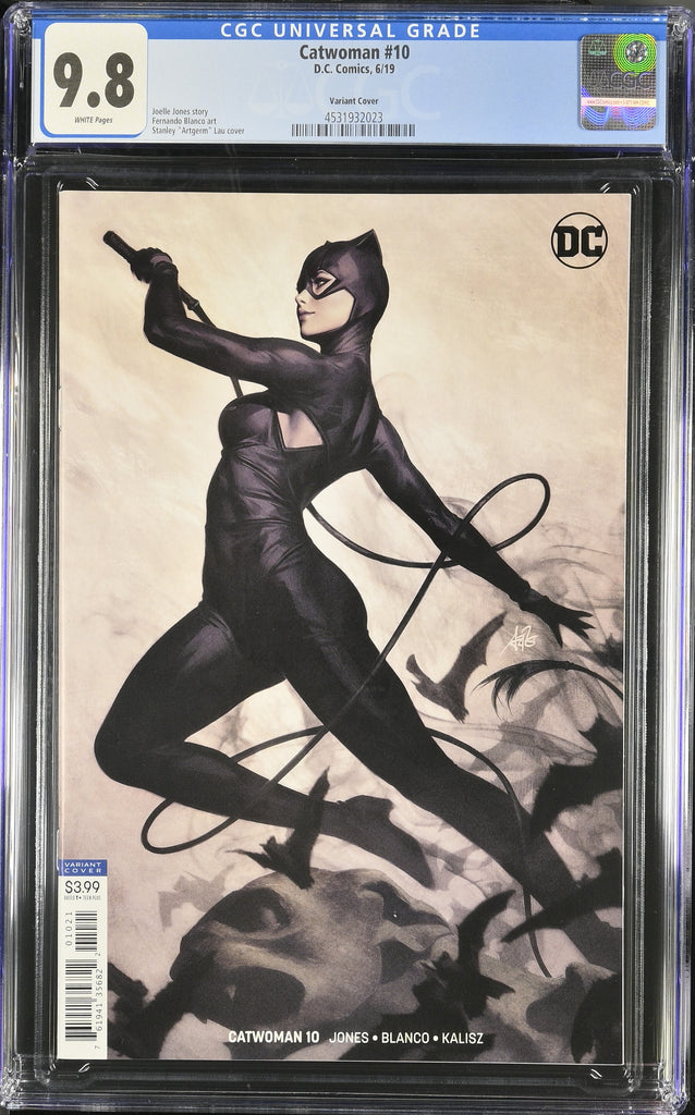 Catwoman 10 Artgerm Variant CGC 9.8