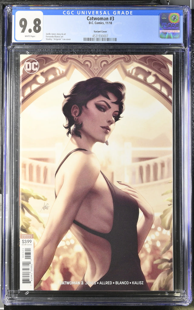 Catwoman 3 Artgerm Variant CGC 9.8