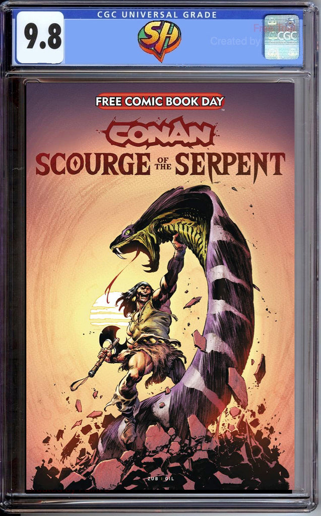 Conan Scourge of the Serpent FCDB 2025 CGC 9.8 Pre-Sale