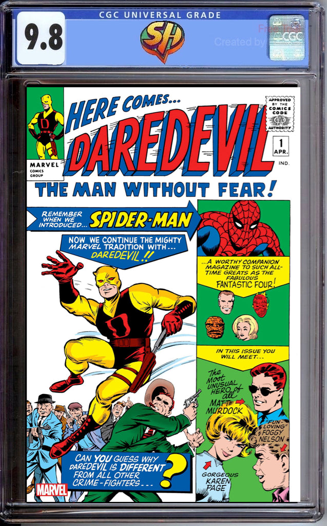 Daredevil 1 Facsimile Variant CGC 9.8 Pre-Sale