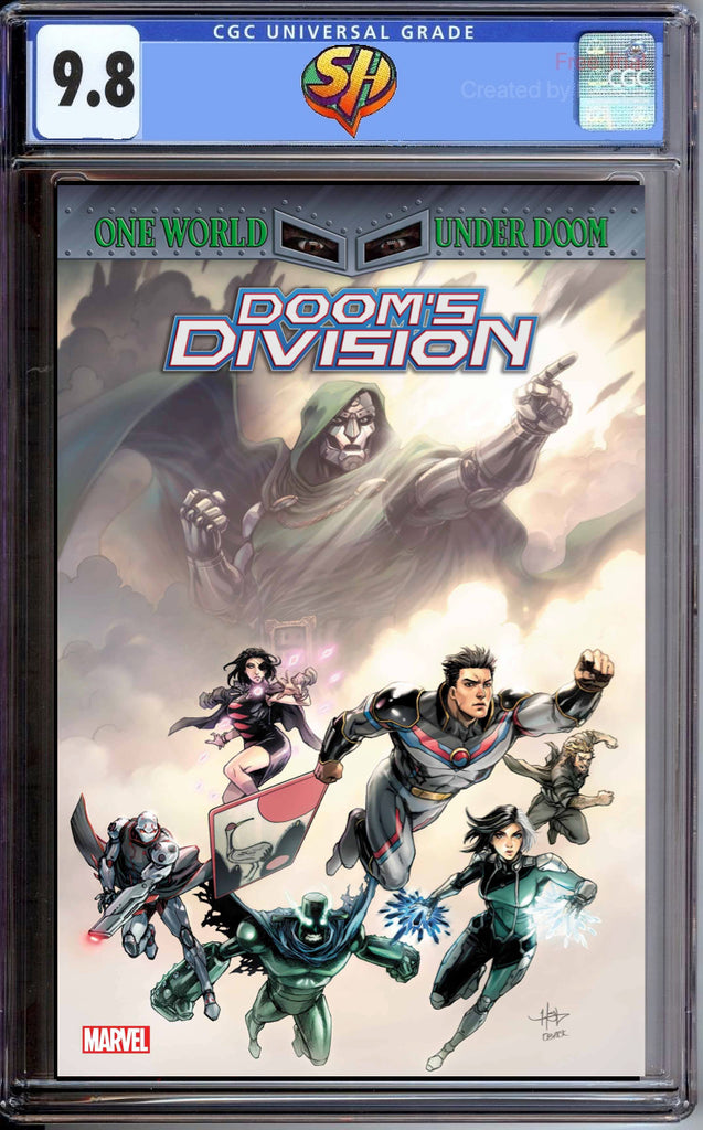 Dooms Division 1 Cover A Creees Lee Variant CGC 9.8 Pre-Sale