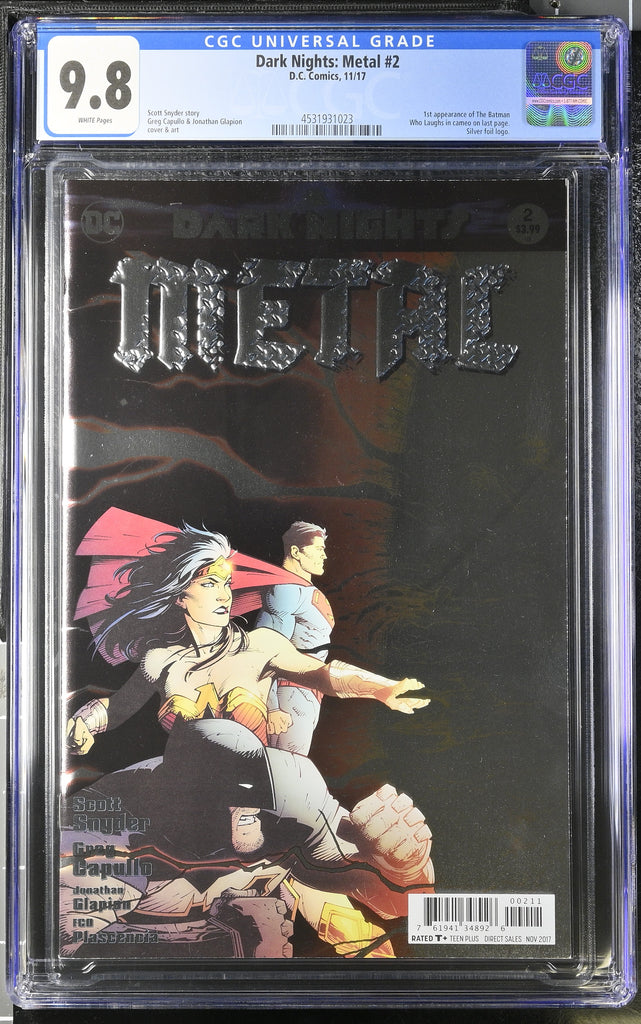 Dark Nights Metal 2 Cover A CGC 9.8