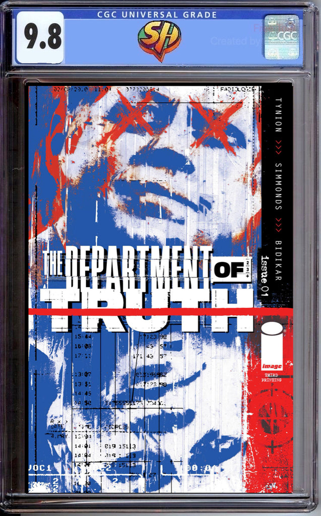 Department of Truth 1 Third Print 9.8 Presale