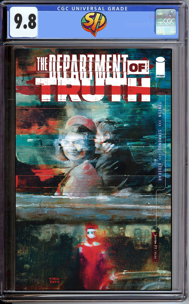 Department of Truth 23 Cover A CGC 9.8 Pre-Sale