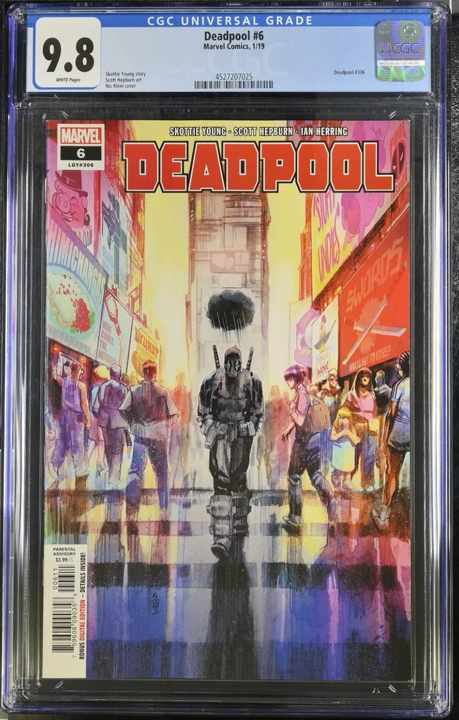 Deadpool 6 Cover A CGC 9.8 First Killpuddle