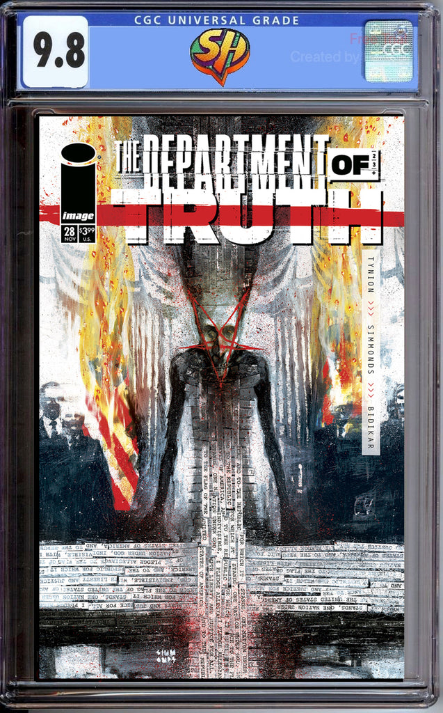 The Department of Truth 28 Cover A CGC 9.8 Pre-Sale