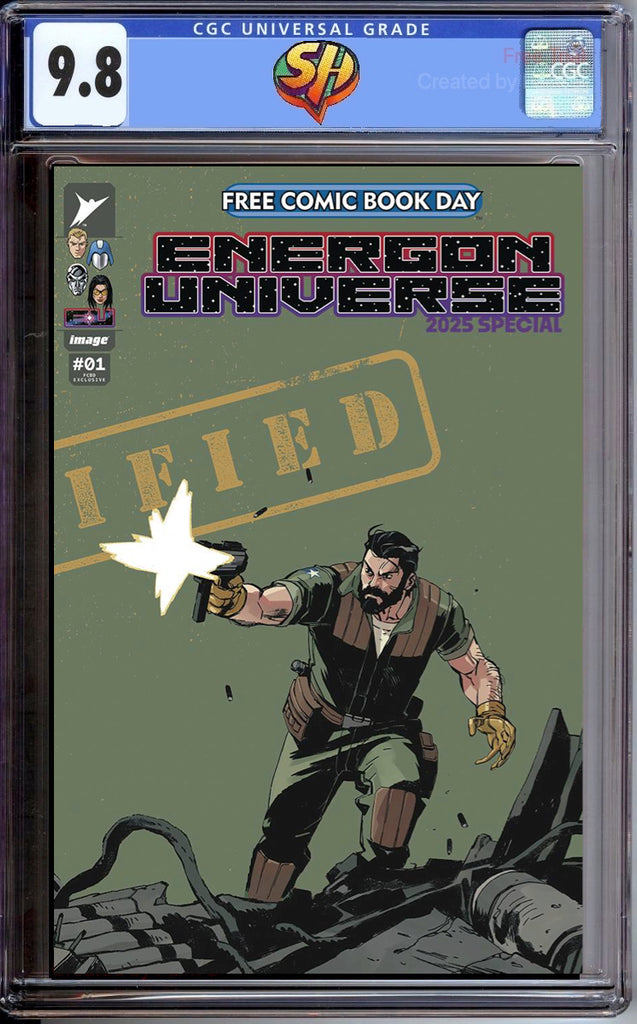 Energon Universe Special FCDB 2025 CGC 9.8 Pre-Sale