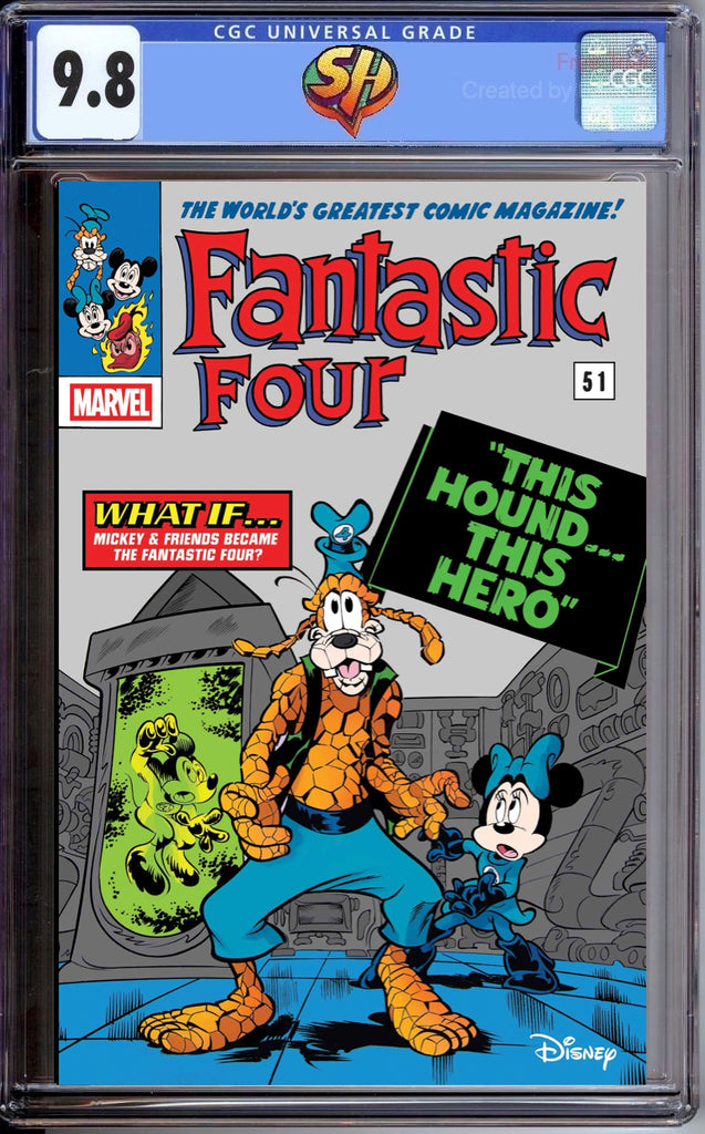 Fantastic Four 29 Mottura Disney Variant CGC 9.8 Pre-Sale