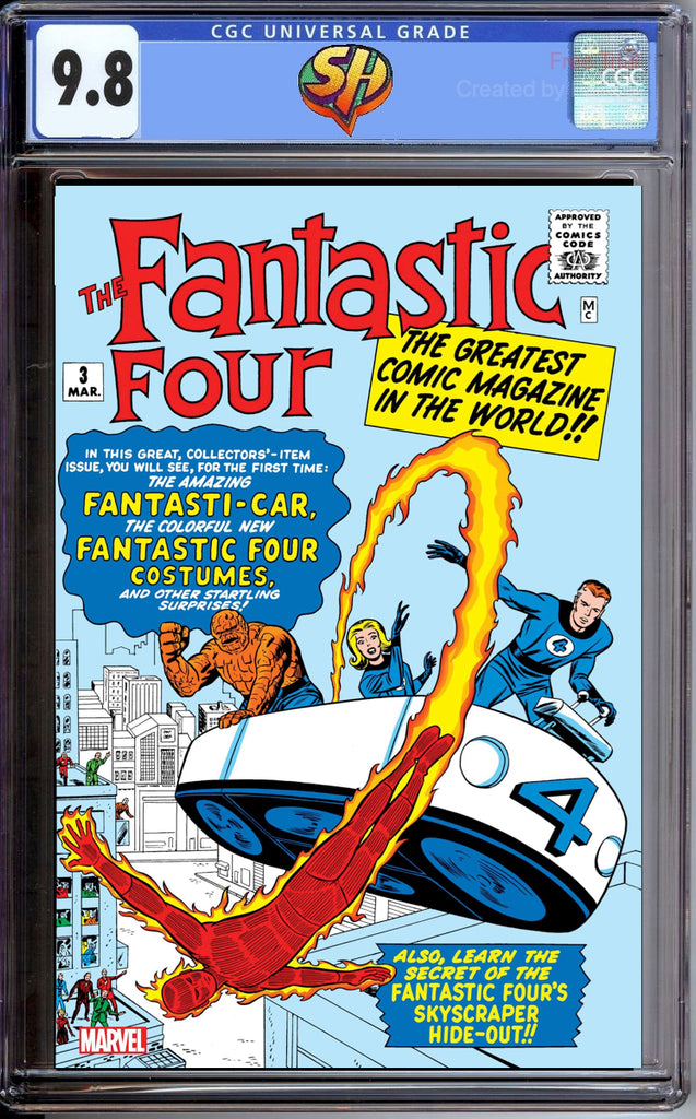 Fantastic Four 3 Facsimile Variant CGC 9.8 Pre-Sale