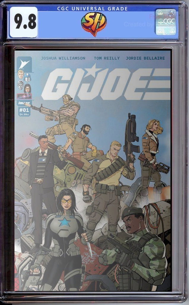 GI Joe 1 Cover P Foil Variant CGC 9.8 Pre-Sale