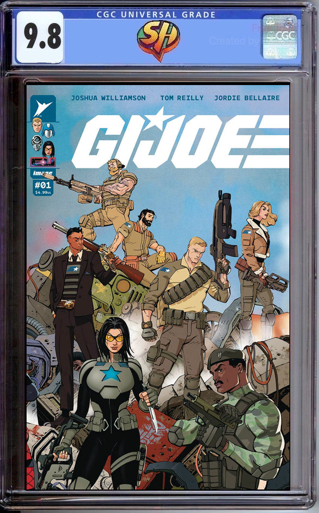 GI Joe 1 Cover A CGC 9.8 Pre-Sale