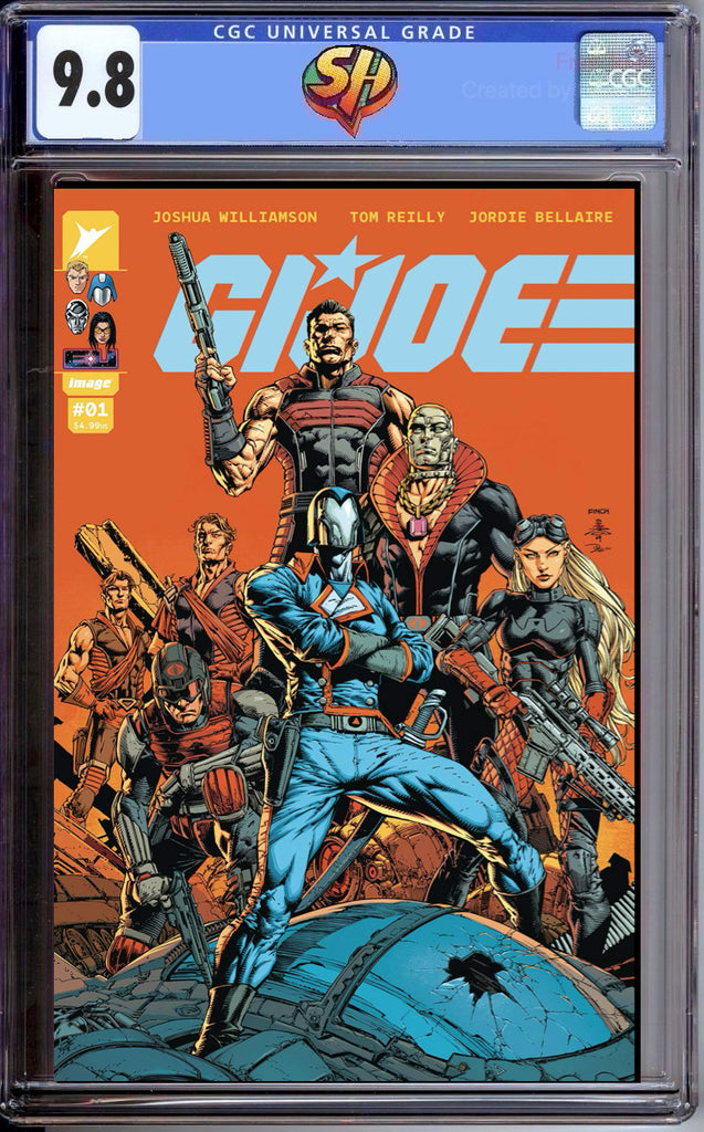 GI Joe 1 Cover D Finch CGC 9.8 Pre-Sale