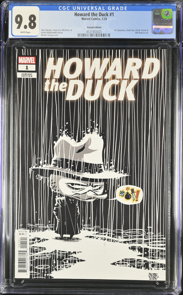 Howard the Duck 1 Skottie Young Variant CGC 9.8