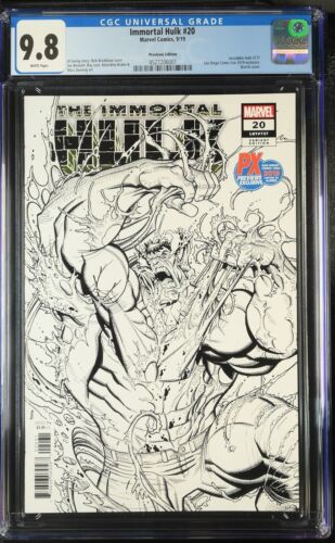 Immortal Hulk 20 PX SDCC Variant CGC 9.8