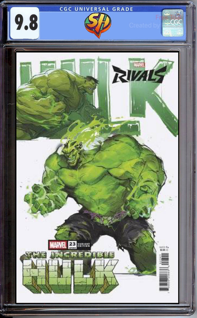 Incredible Hulk 23 Netease Rivals Variant CGC 9.8 Pre-Sale