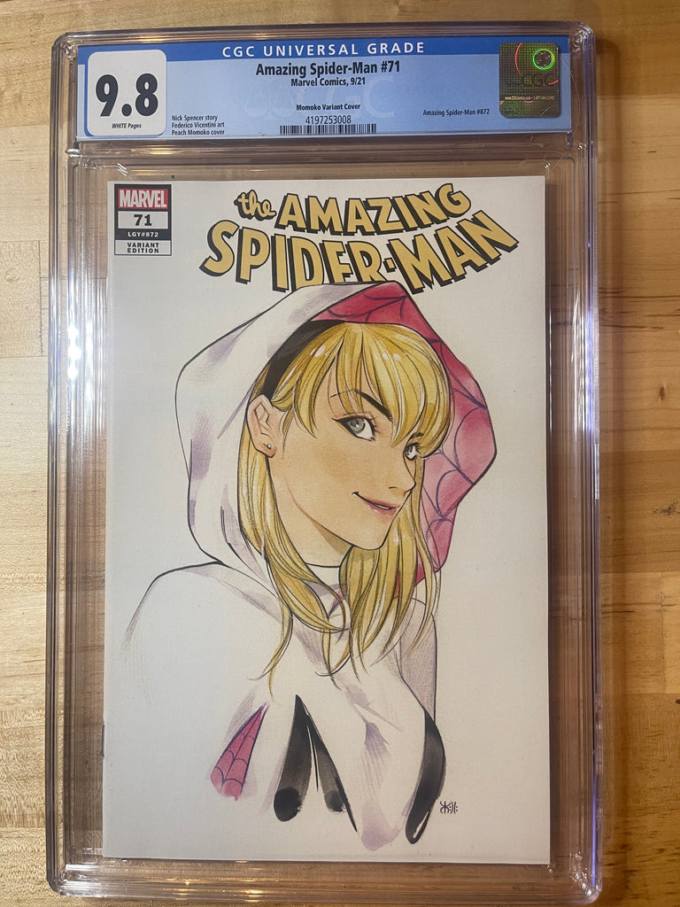 Amazing Spider-Man 71 Peach Momoko Anime Variant CGC 9.8