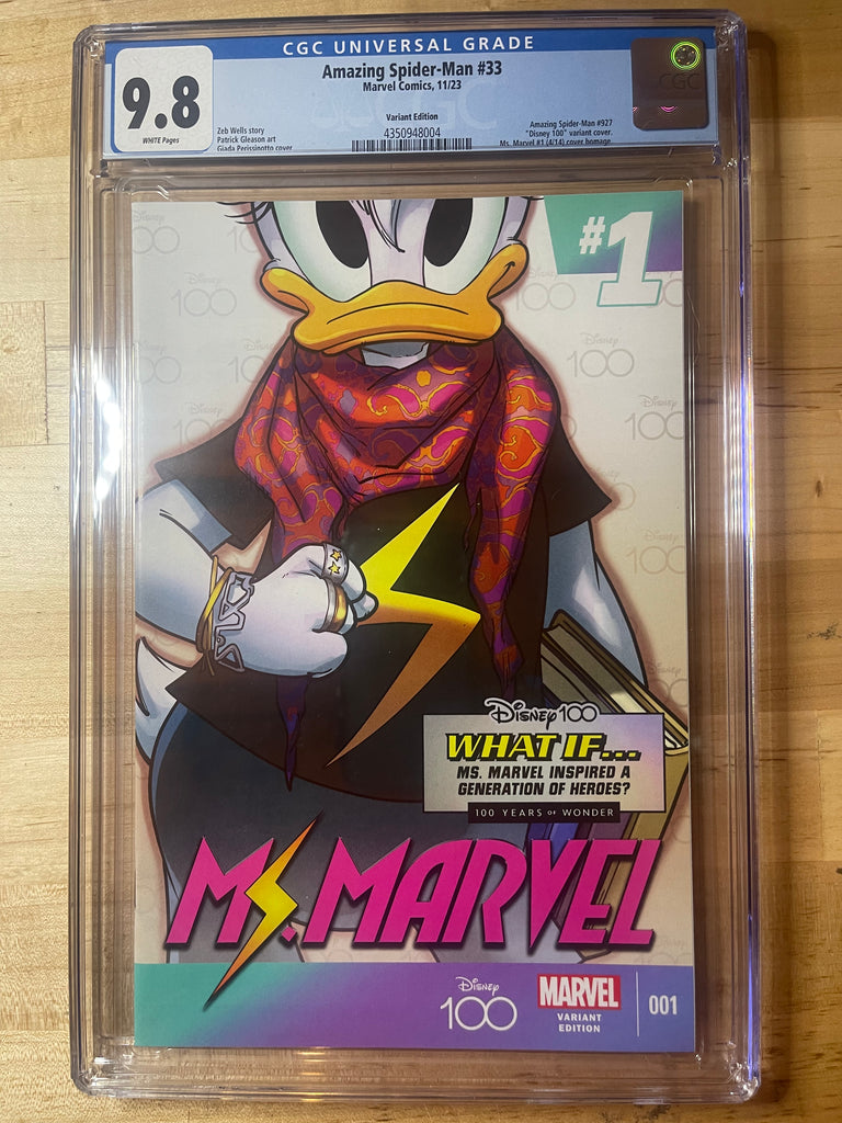 Amazing Spider-Man 33 Perissinotto Disney Variant CGC 9.8