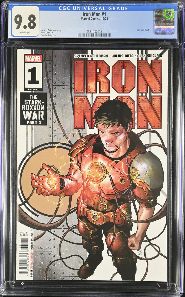 Iron Man 1 Cover A Putri CGC 9.8