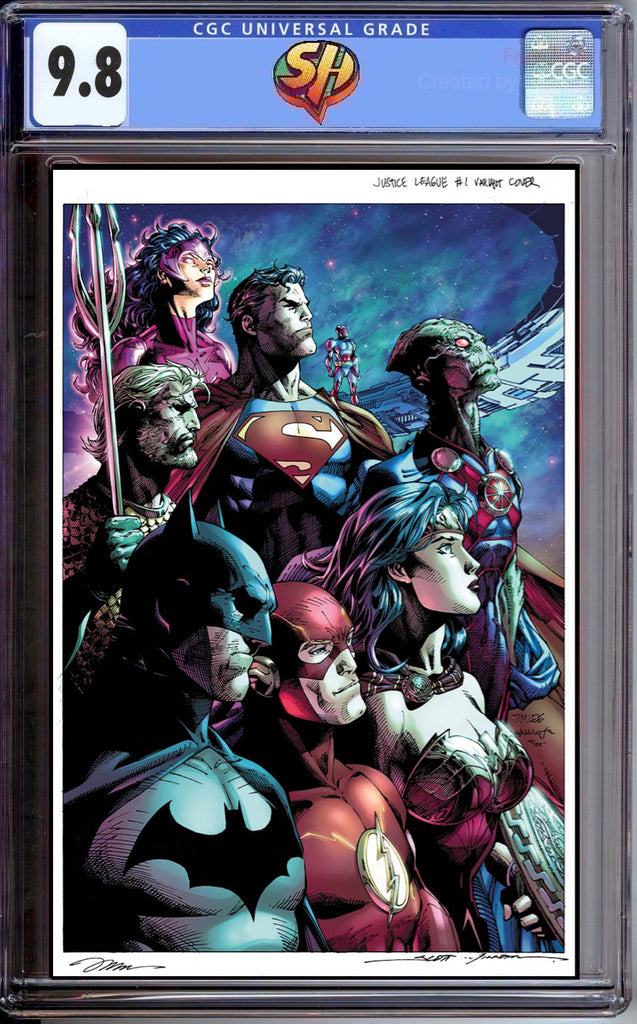 Justice League Unlimited 1 Cover B Jim Lee Variant CGC 9.8 Pre-Sale