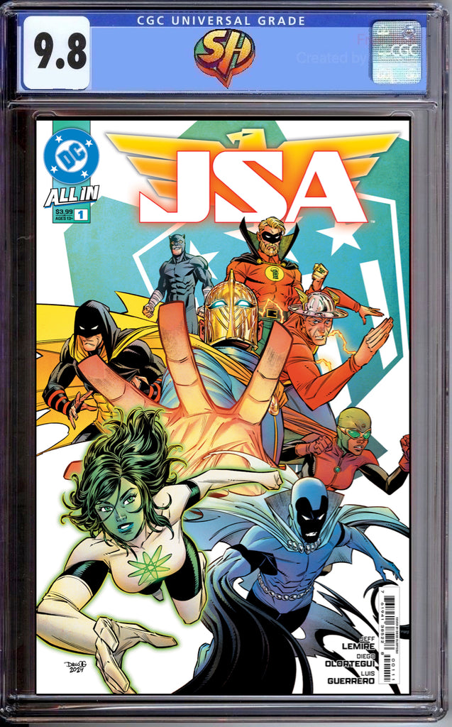 JSA 1 Cover A CGC 9.8 Pre-Sale