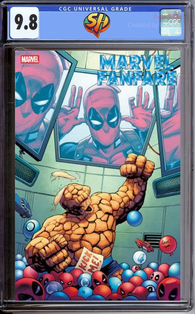 Marvel Fanfare 15 Land April Pools Variant CGC 9.8 Pre-Sale