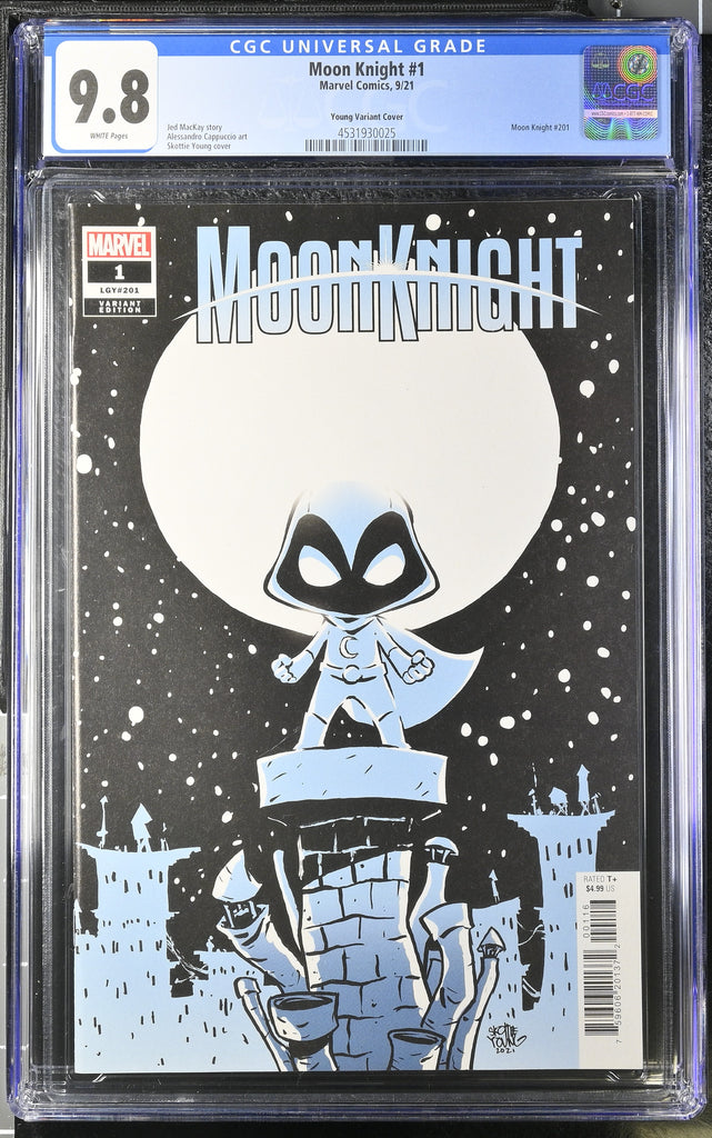 Moon Knight 1 Skottie Young Variant CGC 9.8 2021