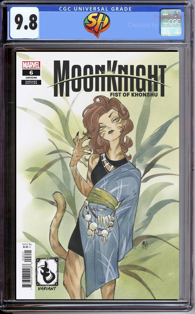 Moon Knight Fist of Khonshu 6 Peach Momoko Kimono Variant CGC 9.8 Pre-Sale