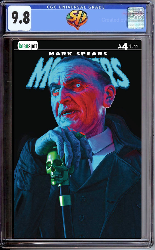 Mark Spears Monsters 4 Cover A Dracula CGC 9.8 Pre-Sale