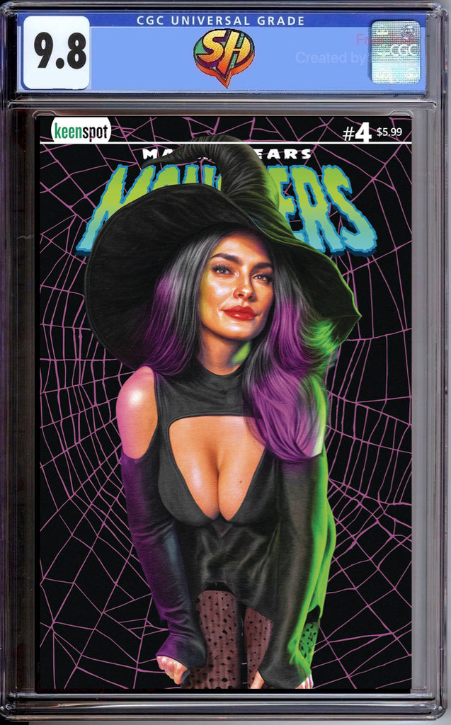 Mark Spears Monsters 4 Cover B Hexy the Witch CGC 9.8 Pre-Sale